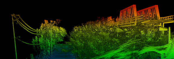 Bridge point cloud