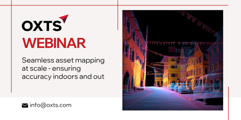 Seamless asset mapping at scale ensuring accuracy indoors and out