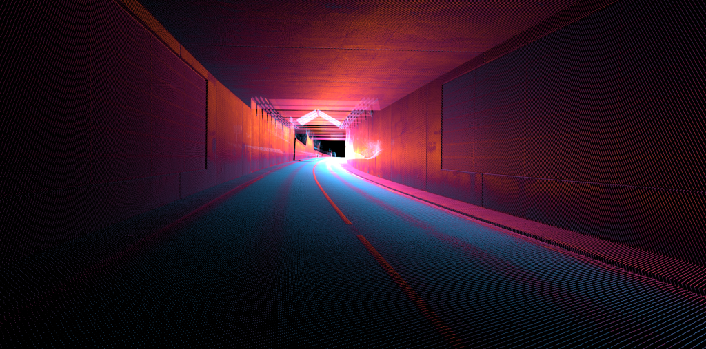 Tunnel point cloud