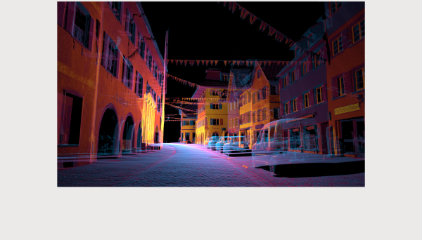 OXTS urban point cloud