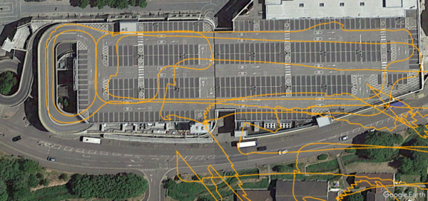 Car park LiDAR Boost - Before