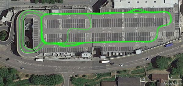 Car park LiDAR Boost - Before