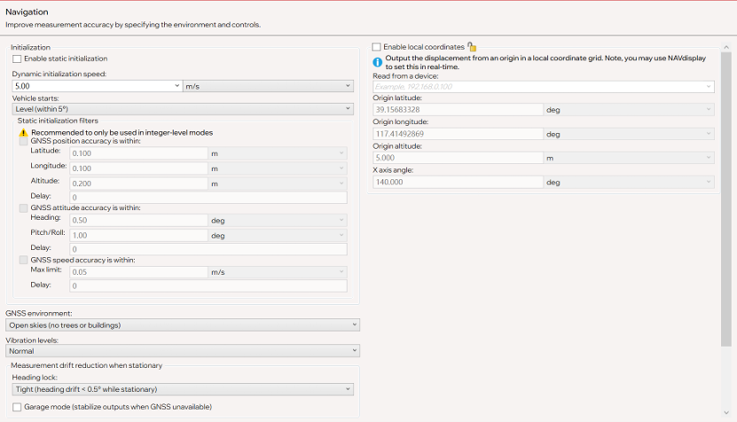 Initialisation speed
