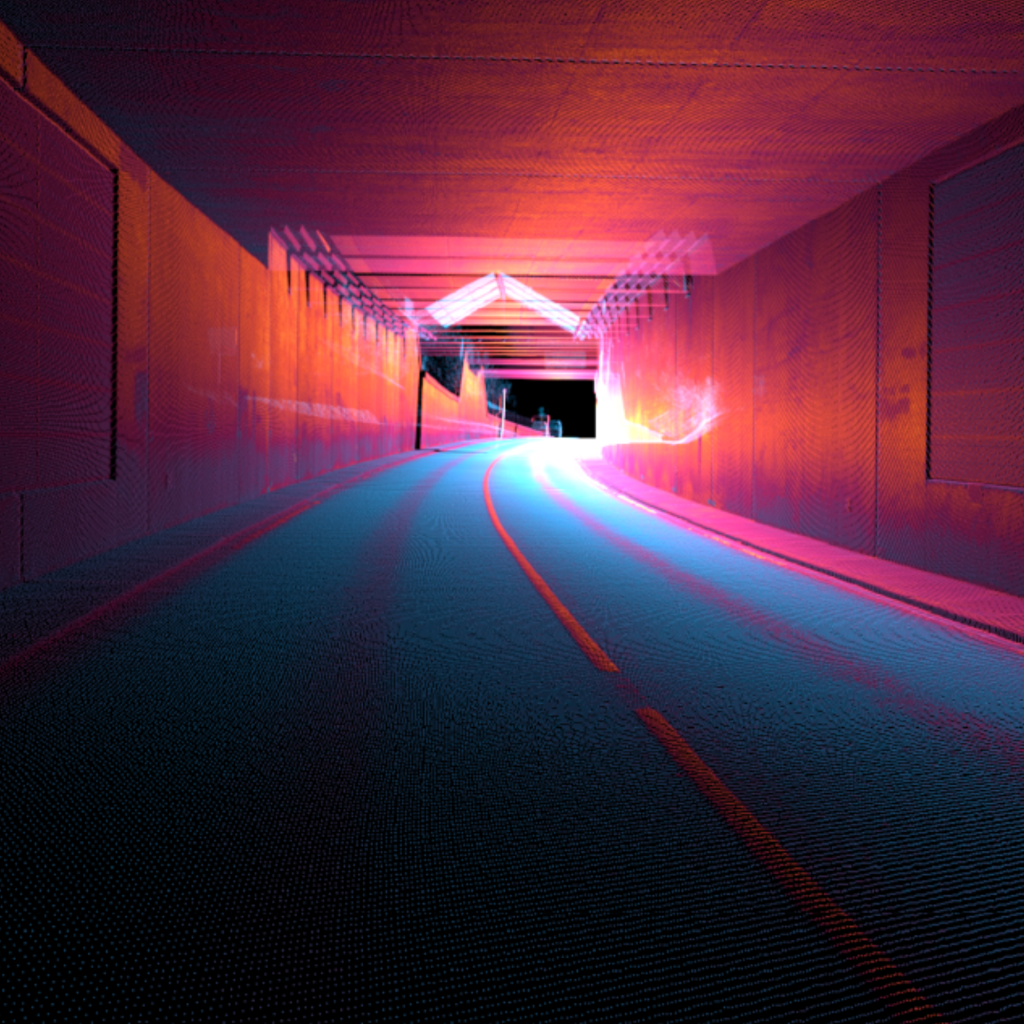 Tunnel point cloud